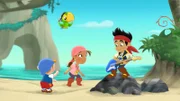 Cubby, Skully, Izzy und Jake.