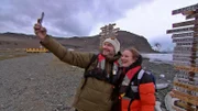 Ralph Morgenstern und Tochter machen ein erinnerungswürdiges Selfie.
