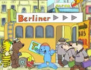 und die Suche nach der Berliner Luft am Samstag um 11:03 Uhr vom NDR im Ersten. Im Doppeldeckerbus bewundern Antje, Schlüter, Bär und Tiger die Berliner Sehenswürdigkeiten.