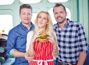 V.l.: Jamie, Ellie Goulding, Jimmy