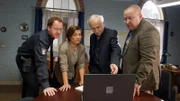Kai Timmermann (Mathias Junge), Katrin Börensen (Claudia Schmutzler), Alfred Sorg (Tilo Prückner) und Jan Reuter (Udo Kroschwald).