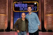 Treten bei "Wer weiß denn sowas?" als Kandidaten an: Die Schauspieler Erdogan Atalay (l.) und Tom Beck, r.).