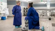 Silke Haller (Christine Urspruch) und Vivian Peters (Judith Goldberg) verstehen sich prima.