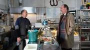 Harmsen (Marek Erhardt, l.); Markus Gellert (Herbert Knaup, r.)