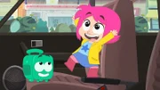 Rebecca und Ernest sind begeistert. Ohne Autoschlüssel kann Papa nicht wegfahren und wird noch den Rest des Tages mit den beiden verbringen.