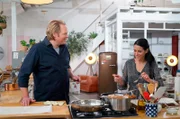 Björn Freitag und Graziella Lindner zeigen Rezepte der italienischen Küche.