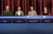 Die Kandidaten (v.l.n.r. am Panel): Max Hövelbrinks, Elisa Starck, Jan -Gerrit Heddinga und Nicole Öztas.