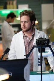 "Exit Strategy" -- Adam Ross (AJ Buckley) ponders the evidence involved in Mac’s last remaining unsolved case on the seventh season finale of CSI: NY, scheduled to air Friday, May 13 (10:00-11:00 PM, ET/PT) on the CBS Television Network.