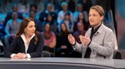 Zu Gast bei Louis Klamroth: Andrea Thoma-Böck (Unternehmerin in der Metallindustrie) und Sebastian Klein (Start-up-Unternehmer, gab 90 Prozent seines Vermögens ab und ist Unterstützer der Initiative „taxmenow“).