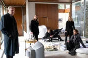 L-R: Felix Murot (Ulrich Tukur), Inga Muthesius (Karoline Eichhorn), Paul Muthesius (Lars Eidinger), Laura Muthesius (Friederike Ott) und Magda Wächter (Barbara Philipp).