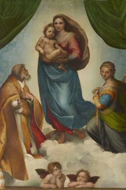 Sternstunde Religion Alles über Maria – Der Kult um die Superheilige (2/2) Raphaël (aka), Sanzio Raffaello (1483-1520): La Madone Sixtine