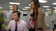 L-R: Jillian Belk (Jillian Bell), Anders Holmvik (Anders Holm), Zoey (Zoe Jarman)