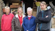 Von links: Rüdiger, Melanie, Susanne und Karl-Martin.