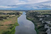 Der Fluss Missouri