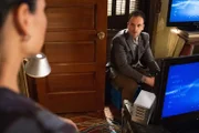 (L-R) Lucy Liu as Joan Watson and Jonny Lee Miller as Sherlock Holmes