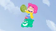 Ernest und Rebecca haben es geschafft. Sie haben das Dino-Ei wieder zurück erobert!