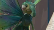 Ein launischer Schmetterling schlüpft aus der Puppe.