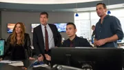 L-R: Carrie Wells (Poppy Montgomery), Al Burns (Dylan Walsh), Jay Lee (James Hiroyuki Liao), Eddie Martin (Skeet Ulrich)