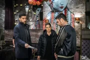 (v.l.n.r.) Omar Adom "OA" Zidan (Zeeko Zaki); Maggie Bell (Missy Peregrym); Ray Costa (Clayton Cardenas)
