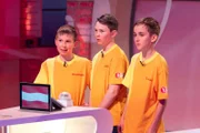 Das gelbe Rateteam aus Breitenau/Österreich wartet gespannt auf die nächste Quizfrage von Elton.