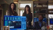 (v.l.n.r.) Hannah Khoury (Necar Zadegan); Tammy Gregorio (Vanessa Ferlito); Patton Plame (Daryl 'Chill' Mitchell)