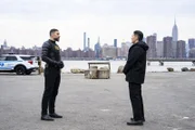 FBI SA Omar Adom 'OA' Zidan (Zeeko Zaki, l.); Major Alex Kim (Rich Ting, r.)