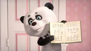 Panda begeistert sich für Ballett.