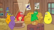 L-R: Barbasophie, Barbabelle, Barbabravo, Barbalala, Barbazoo
