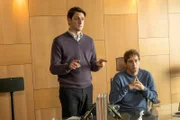 L-R: Donald 'Jared' Dunn (Zach Woods), Richard Hendricks (Thomas Middleditch)