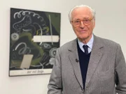 Herzog Franz von Bayern in der Ausstellung „Ungekämmt Bilder“ in der Pinakothek der Moderne in München.