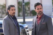 L-R: Gino Vento as Nestor and Danny Pino as Miguel Galindo