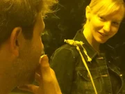 Nancy smiles at Todd.