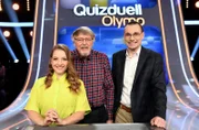 Das Quizduell-Olymp-Rateteam (v.l.n.r.): Marie-Louise Finck, Eckard Freise und Thorsten Zirkel.