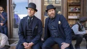 l-r: Tom Weston-Jones (Richard Lee), Kieran Bew (Bill O'Hara)