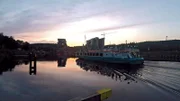 Eine Reise zu den 30 spannendsten Orten am Wasser in Brandenburg. Zur Seepyramide im Branitzer Park, auf die Altstadtinsel von Werder oder zum Schiffshebewerk in Niederfinow. Doch welcher ist der spannendste Ort am Wasser in Brandenburg? Ab ins Wochenende: 30 Ausflüge zum Entdecken und Erleben. - Schiffshebewerk Niederfinow