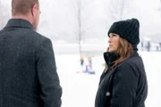 L-R: Christopher Meloni as Detective Elliot Stabler, Mariska Hargitay as Captain Olivia Benson
