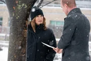 L-R: Mariska Hargitay as Captain Olivia Benson, Christopher Meloni as Detective Elliot Stabler