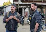 L-R: JD Pardo as EZ Reyes and Clayton Cardenas as Angel Reyes