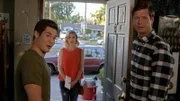 L-R: Adam DeMamp (Adam Devine), Erin Mantini (Brittany Snow), Anders Holmvik (Anders Holm)