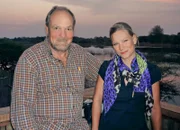 SF unterwegs - Botswana Tierfilmer Tim Liversedge mit Moderatorin Andrea Jansen