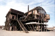 Ruine der Produktionsanlage Santa Laura.