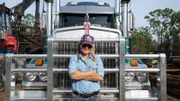 Mel Michelsen with her truck