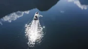Fischerboot Hallstätter See.