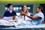 Von links: Dr. Shaun Murphy (Freddie Highmore), Dr. Morgan Reznick (Fiona Gubelmann) und Kerry Gaston (Milauna Jackson)