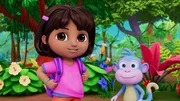 v.li.: Dora, Boots