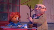 v.li.: Paddington, Mr. Gruber