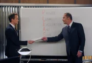 Im Alkoholrausch erfahren Ted und Robin etwas über Barney und Greg ...