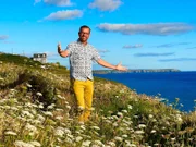 Karl Ploberger unterwegs zu den schönsten Plätzen von Cornwall.