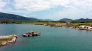 Die Drahtseilfähre über den Vivari-Kanal ist seit Jahrzehnten eine abenteuerliche Abkürzung auf dem Weg zur berühmten Ruinenstadt Butrint.
