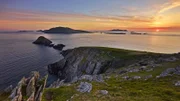 Sonnenuntergang am Dunmore Head.